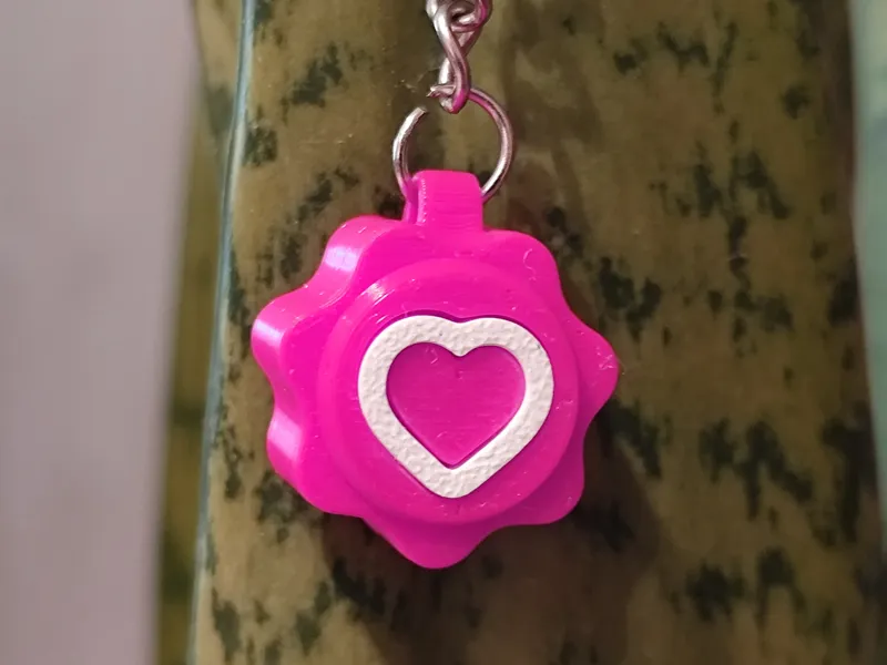 Gonggi Heart Keychain - Valentine's Day (NO AMS)