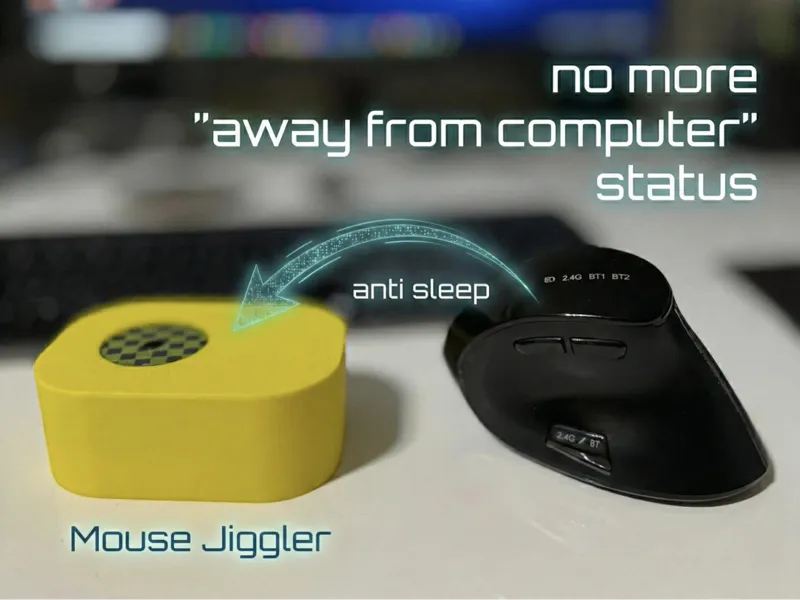 Mouse Mover Jiggler - Keep awake Anti-sleep NO AFC