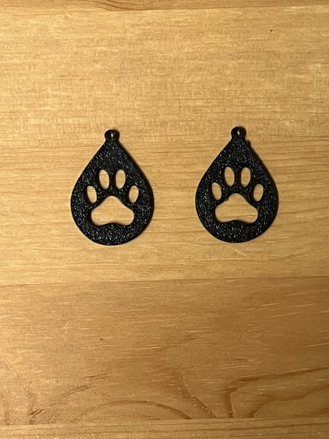 paw earrings view 2
