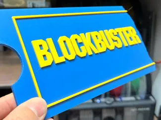 Blockbuster decorative plate - XL
