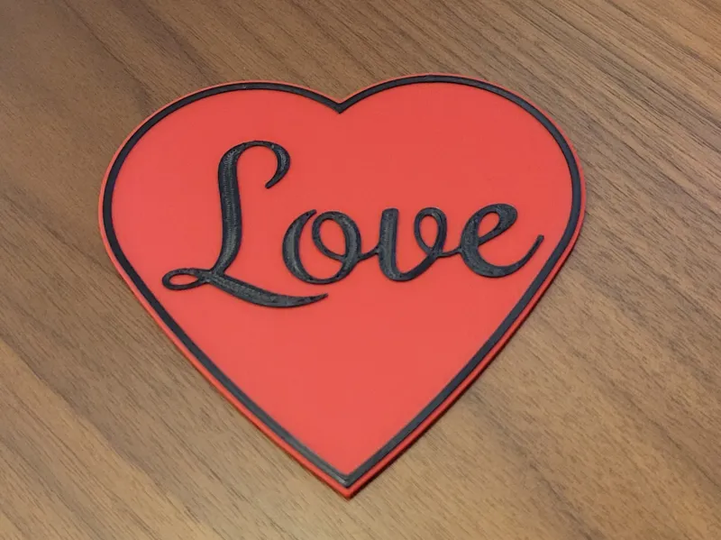 Heart Coaster