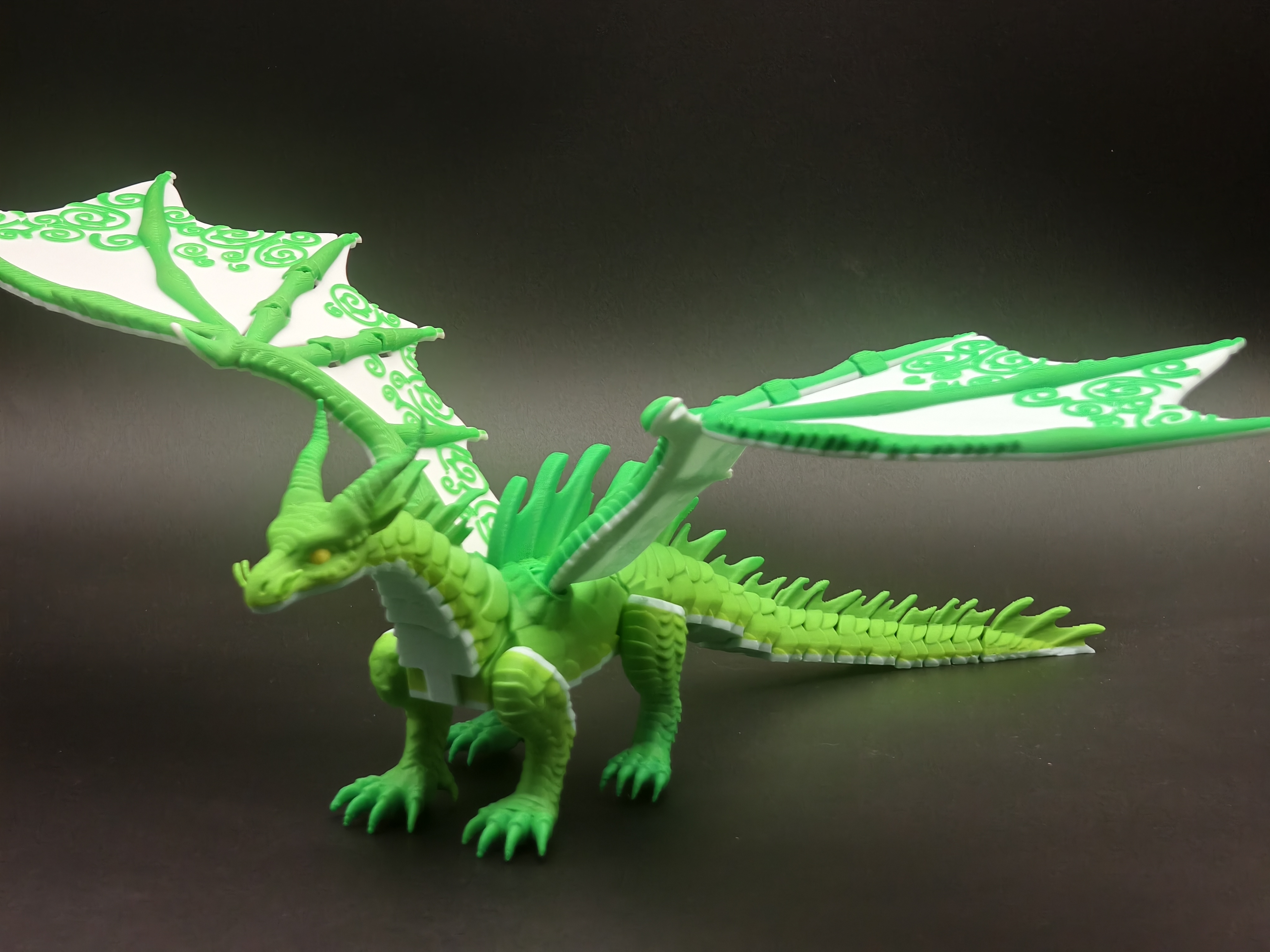 Miniatura 2 do modelo 3D 海翼飞龙，无需支撑