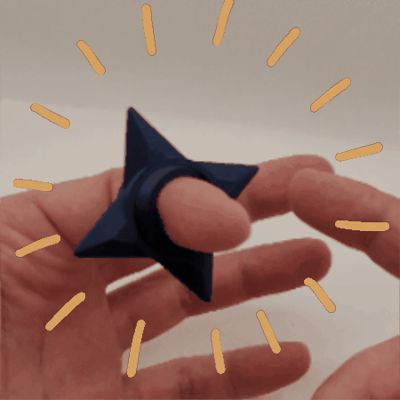 ShuRINGen - Gyroscopic Ring Fidget Spinner