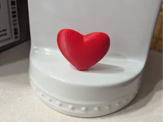 Valentine's Heart for Nora Fleming Glassware