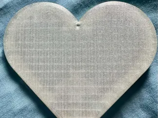 Suncatcher Heart base