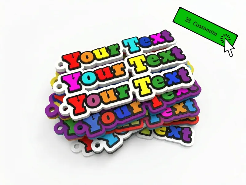 NAME KEYCHAIN - MULTICOLOR GENERATOR