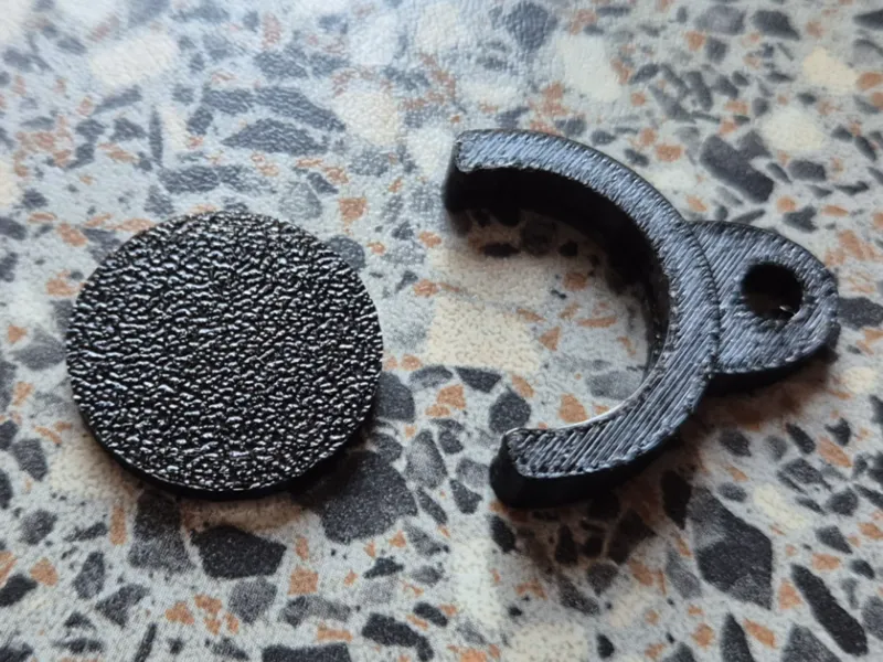 Keyring coinholder for shopping carts. (EU)
