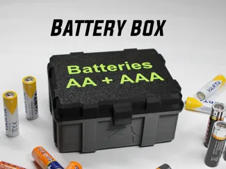 Battery box AA/AAA