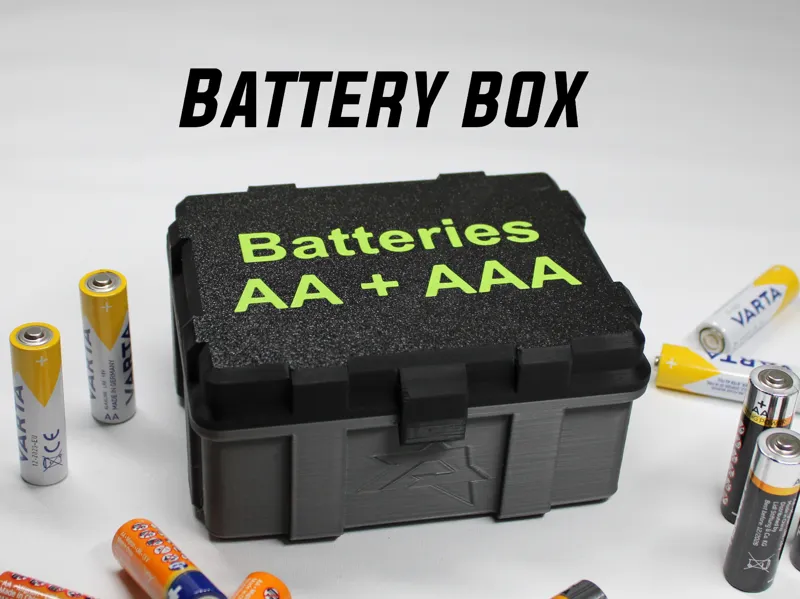 Battery box AA/AAA