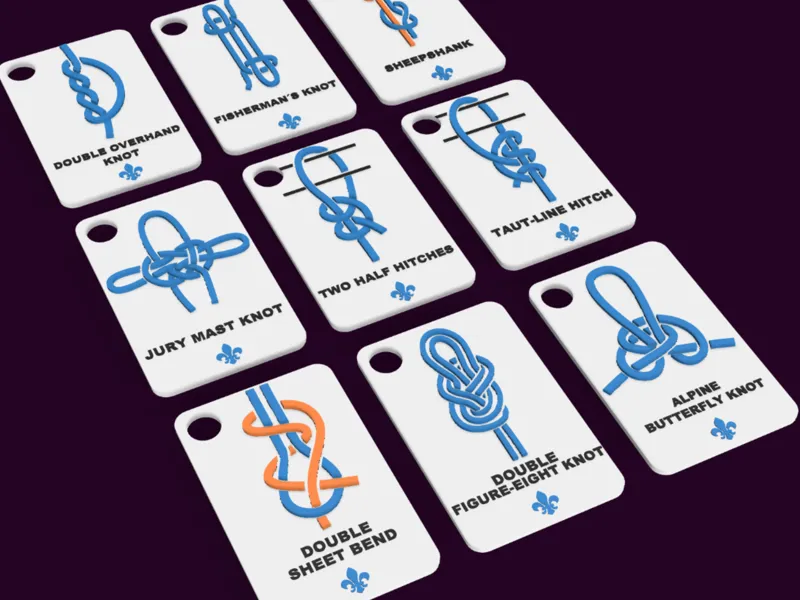 Essential Knots – Card Pack 2 (Customizable)  