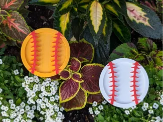 Softball and Baseball Garden Stake