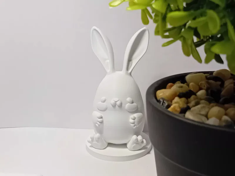 Cute Easter Bunny  –  Desk Decoration & Gift Idea