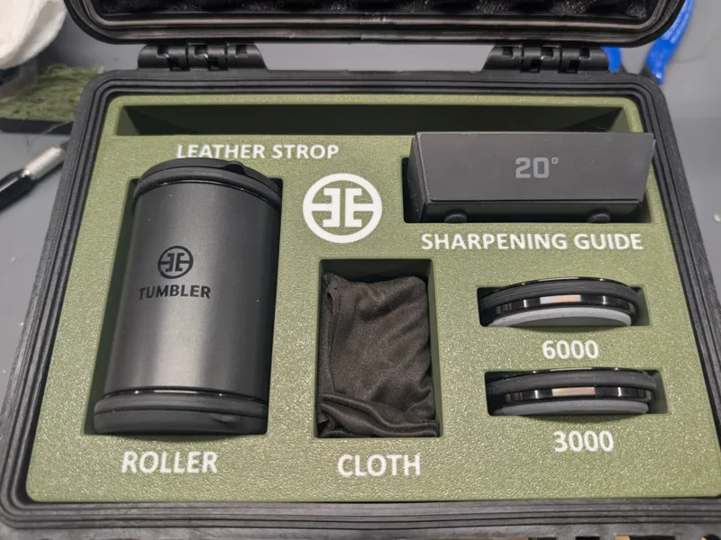 Tumbler Pro Knife Sharpening Kit Apache 1800