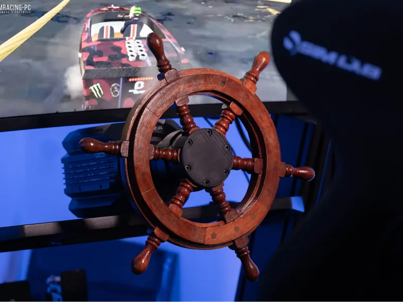 Sim Racing Ship's Wheel Quick Release Adapter