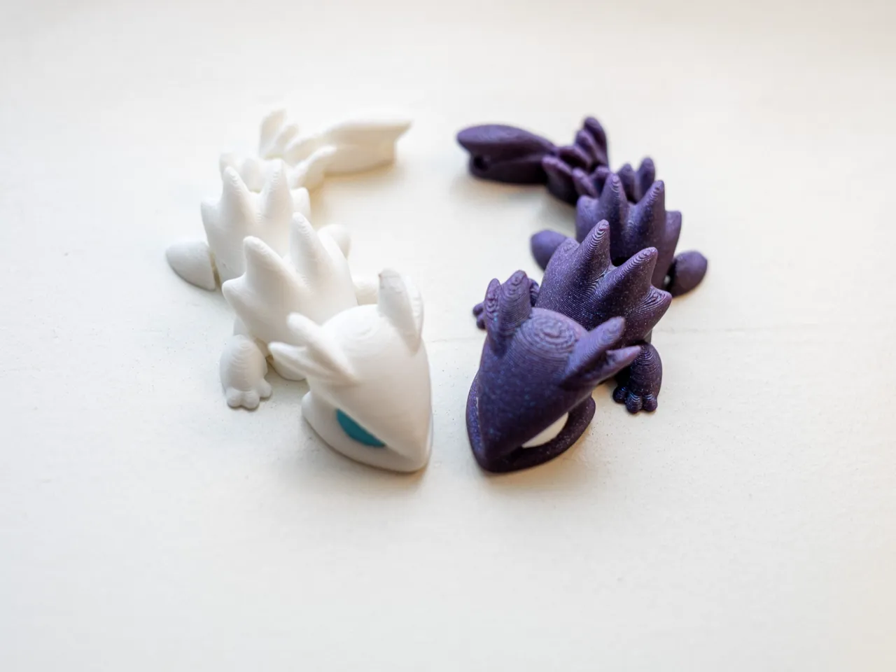 Mini Articulated Dragon 02 view 3