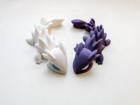 Mini Articulated Dragon 02 view 3