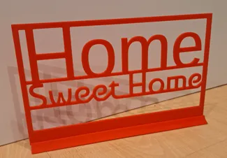 Home Sweet Home Standing Plate
