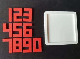Numbers puzzle (no AMS needed) => Under hour print