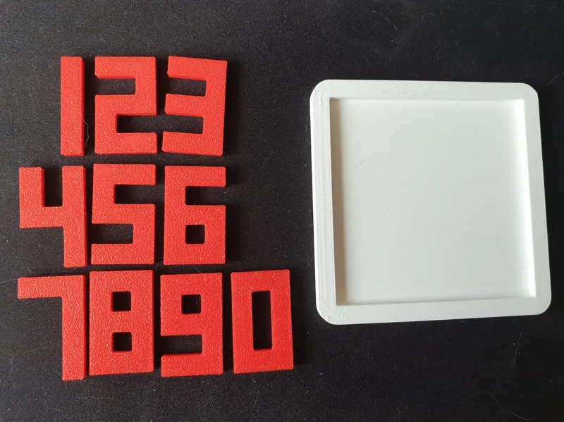 Numbers puzzle (no AMS needed) => Under hour print