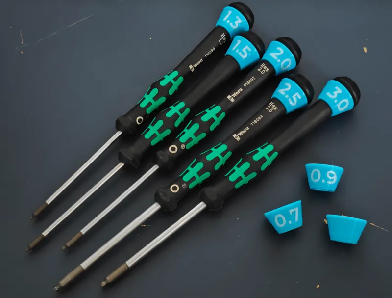 Wera Kraftform Screwdriver Labeling Collet