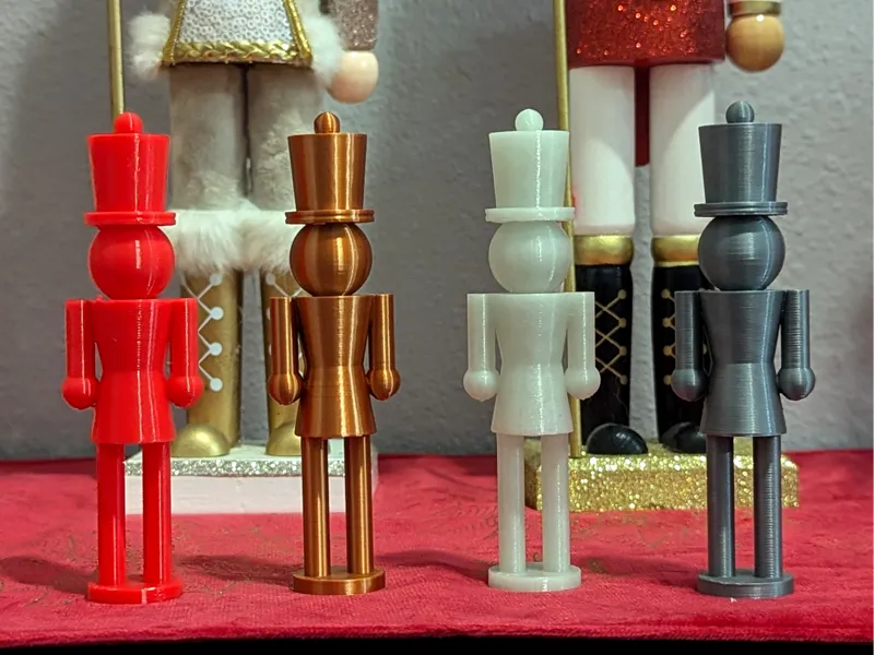 Nutcracker Ornament Simplistic