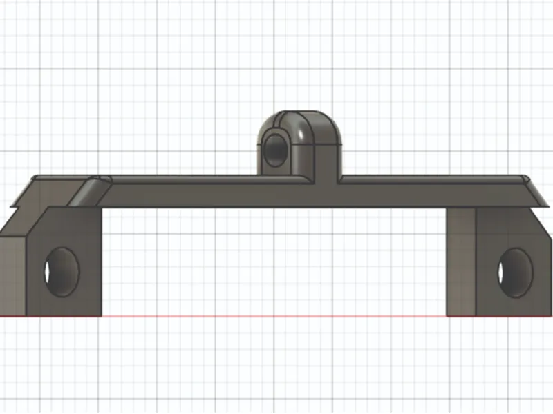 SERVO MOUNT FOR SUCKDOWN WINCH VRD CARBON 