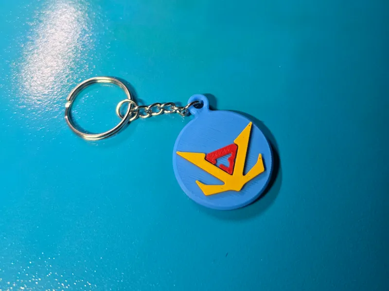 Daitarn 3 Medallion Keychain