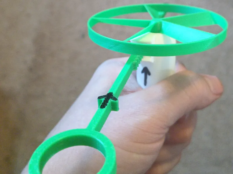 Enhanced propeller toy