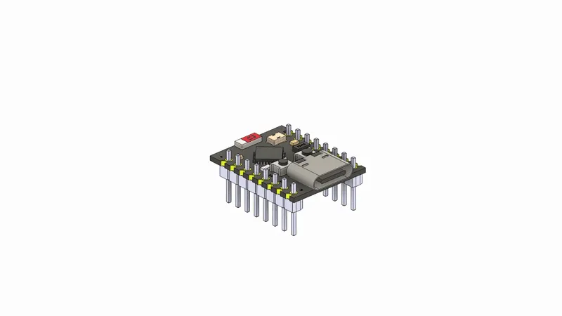 Boîtier minimaliste pour ESP32-C3 Super Mini