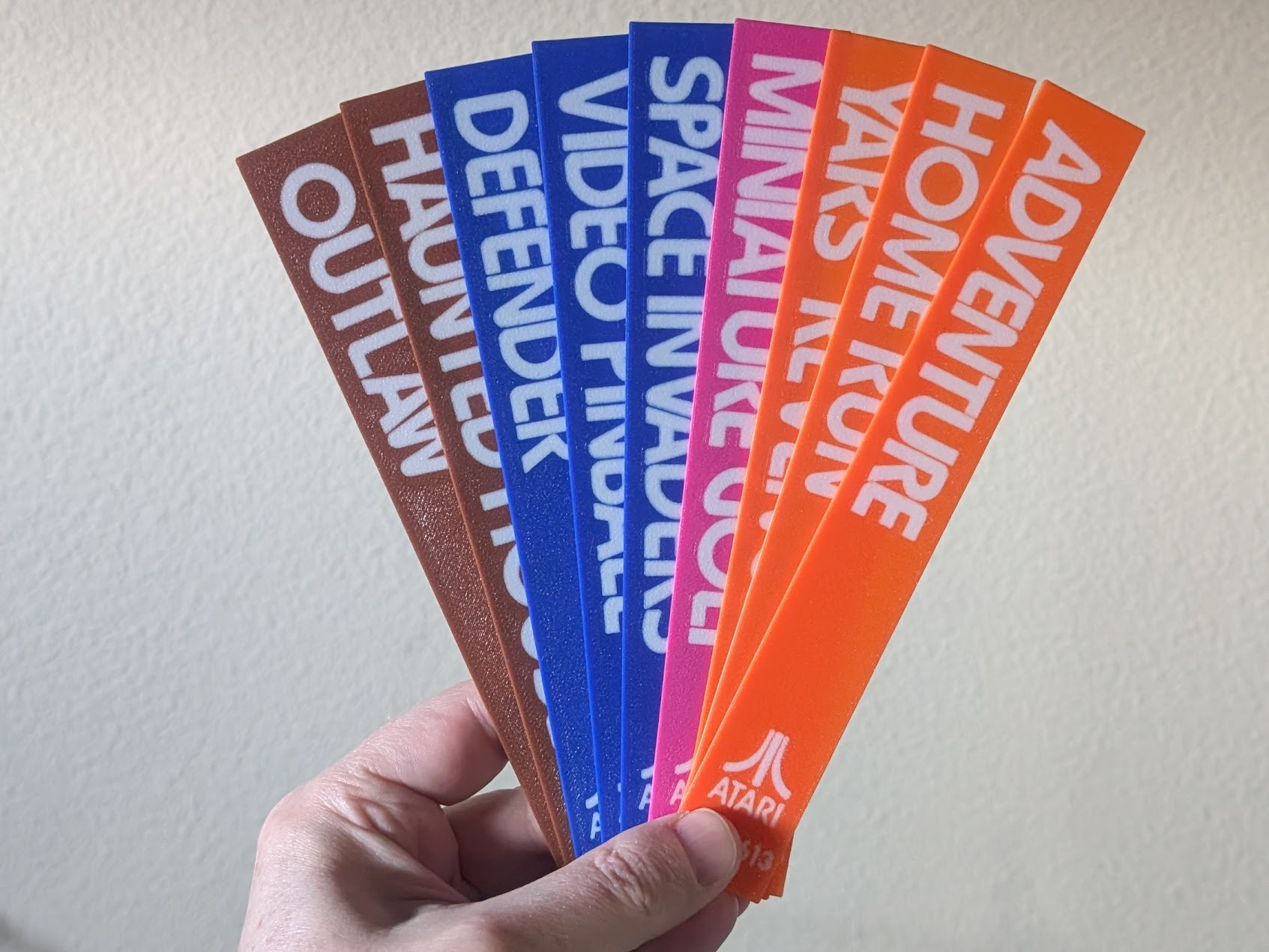 Atari 2600 Games Bookmarks - Set 2