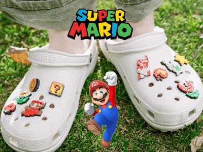 Mario Pixel Collection - Croc / Fridge / Keychain