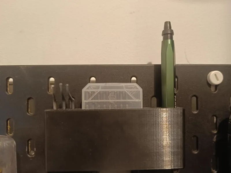 Ikea skadis parkside deburrer holder