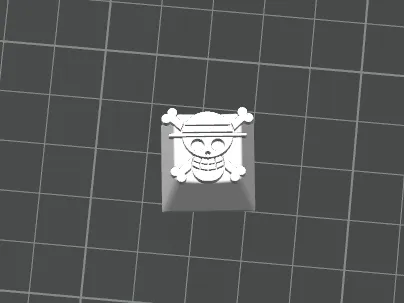 One Piece straw hat key cap
