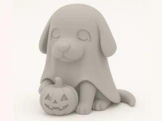 GhostyDog - Cute halloween pup