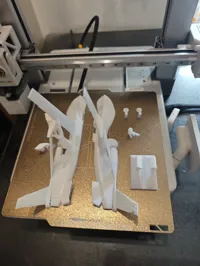 A1 PETG 打印成功 0.2mm 层高, 2 层墙, 15% 填充
