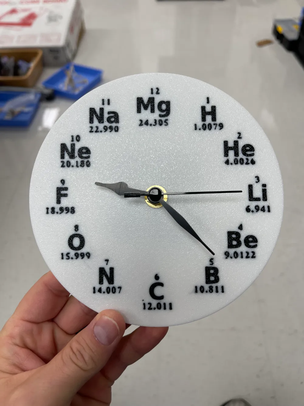 Small Element Desk Clock by Joshua.loebenberg2 - MakerWorld