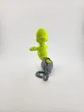 Фигурка Luigi Mansion Ghost с ефект на плаване и верига