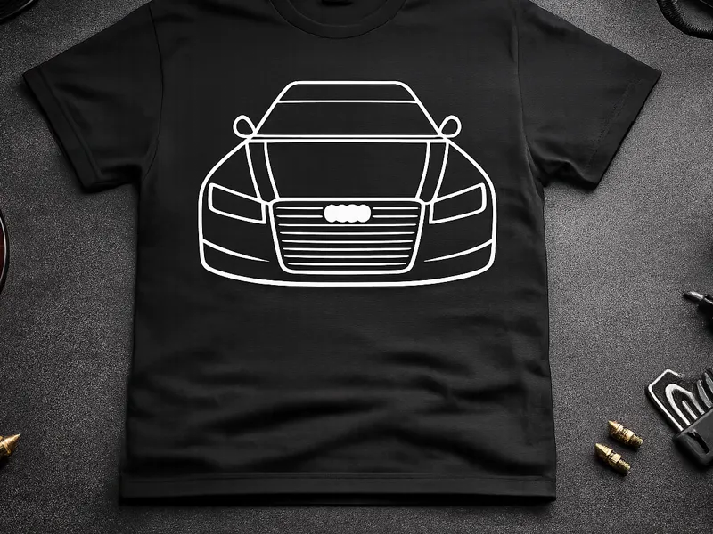 Audi Bügelbild 