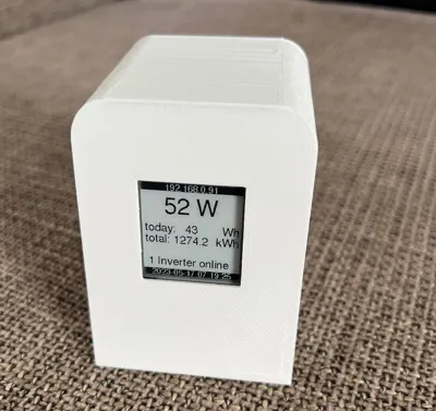 AhoyDTU Case with ePaper Display / ESP32 WROOM