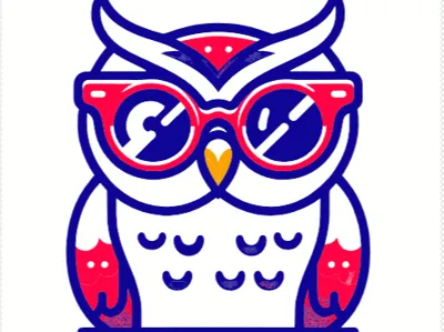 OWL with glasses