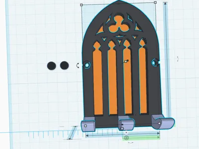 Gothic Key Holder.