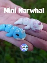 Артикулирана мини фигурка Narwhal