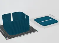 170x170x110mm, Right Back USB slots