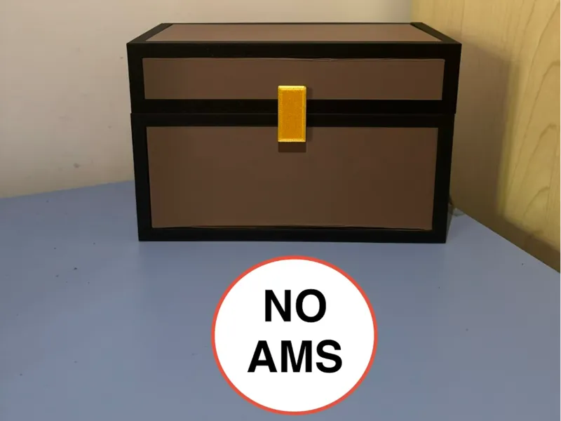 Minecraft Desk Organizer Fully 3D Printed Box