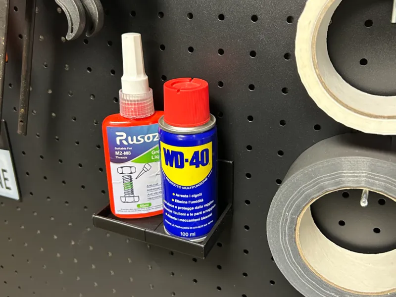 Parametric Pegboard Shelf