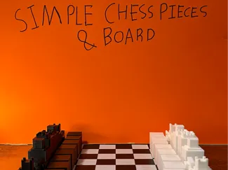 Chess Set Pieces & Board