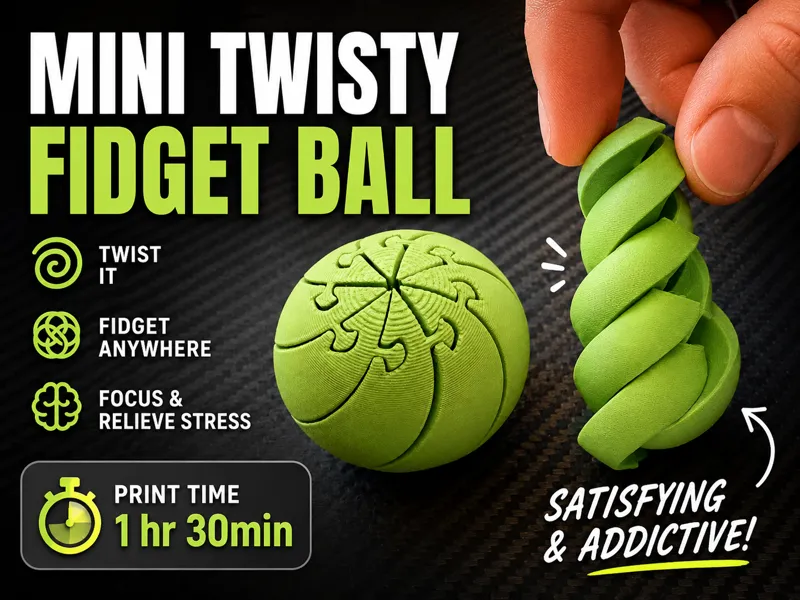Mini Twisty Fidget Ball