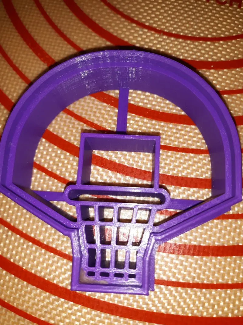 basketball hoop cookie cutter