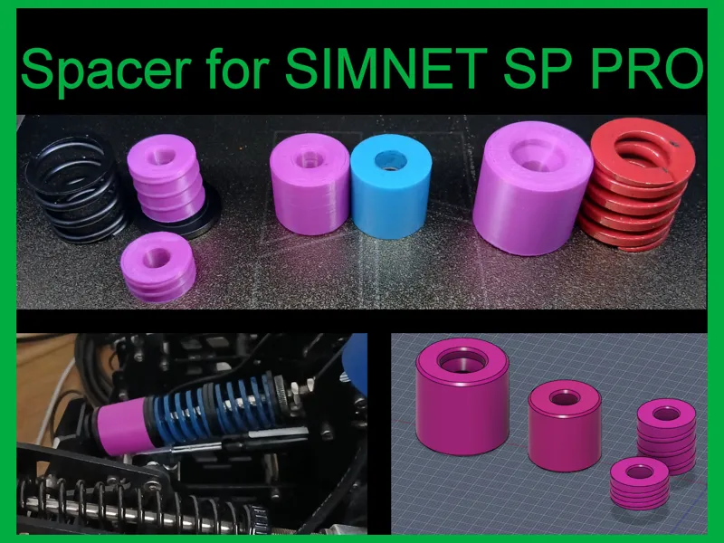 Dead Travel Spacer for SIMNET SP PRO Pedals