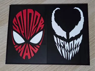 Spiderman y Venom 